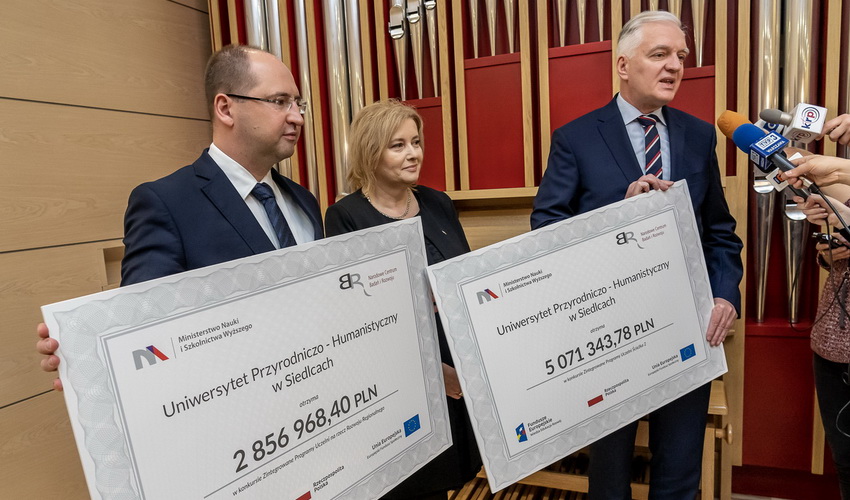 Wizyta Wiceprezesa Rady Ministrów dr Jarosława Gowina w UPH - zdjęcie